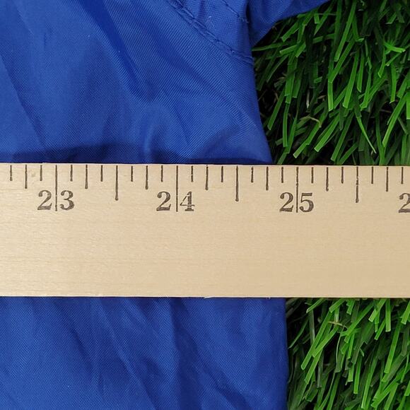 Vintage 80s Ocean-Pacific 1/2 Zip Anorak XL 25x26 Blue - Picture 11 of 16